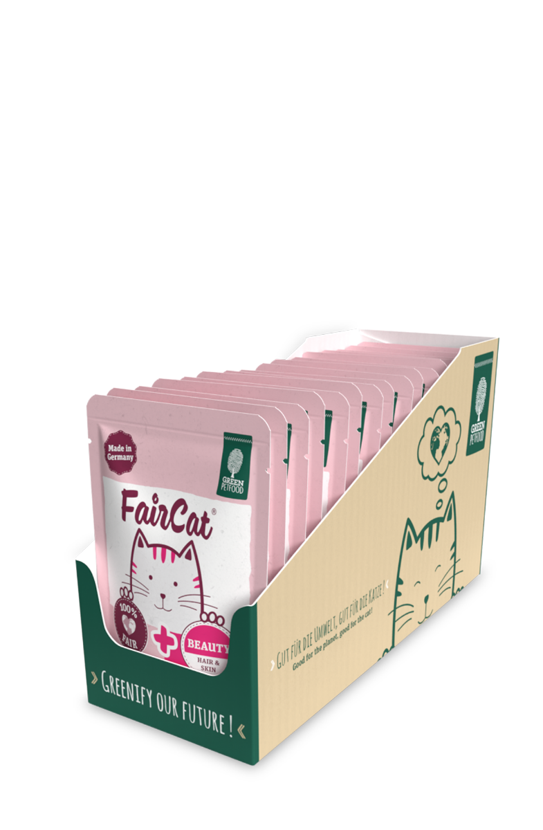 FairCat Beauty 32 x 85 g von Green Petfood