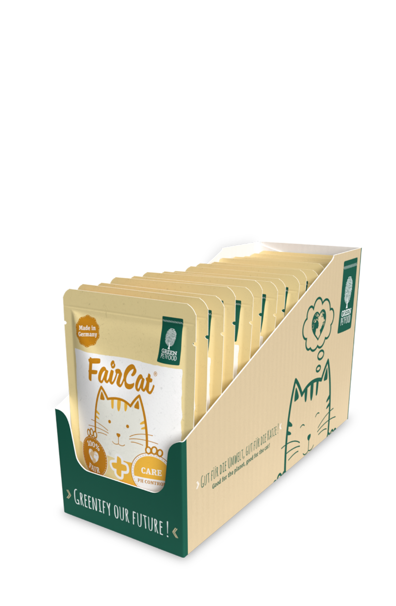 FairCat Care 16 x 85 g Green Petfood® von Green Petfood