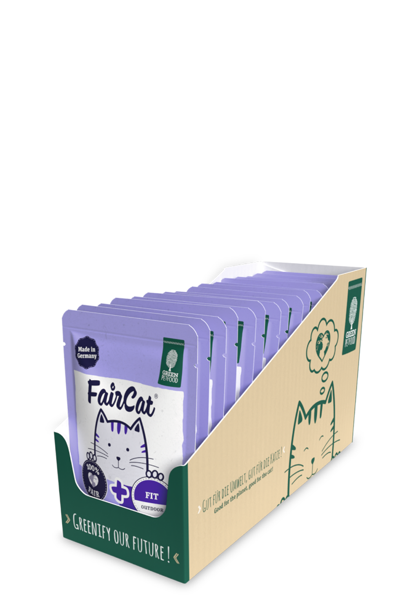 FairCat Fit 16 x 85 g Green Petfood® von Green Petfood