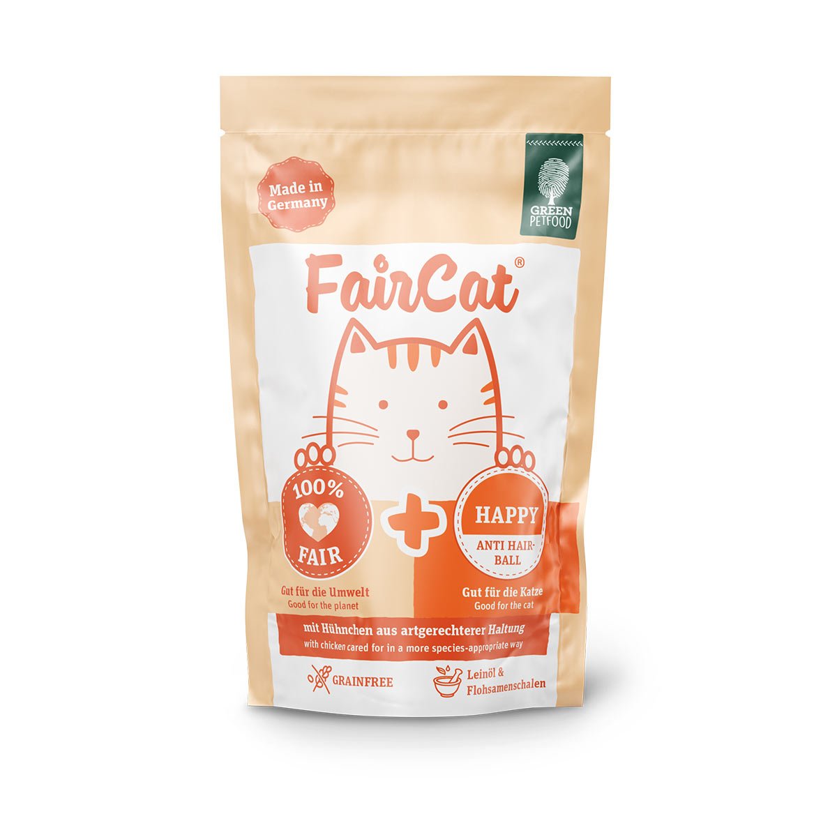 FairCat Happy 16x85g FairCat Happy 16x85g von Green Petfood