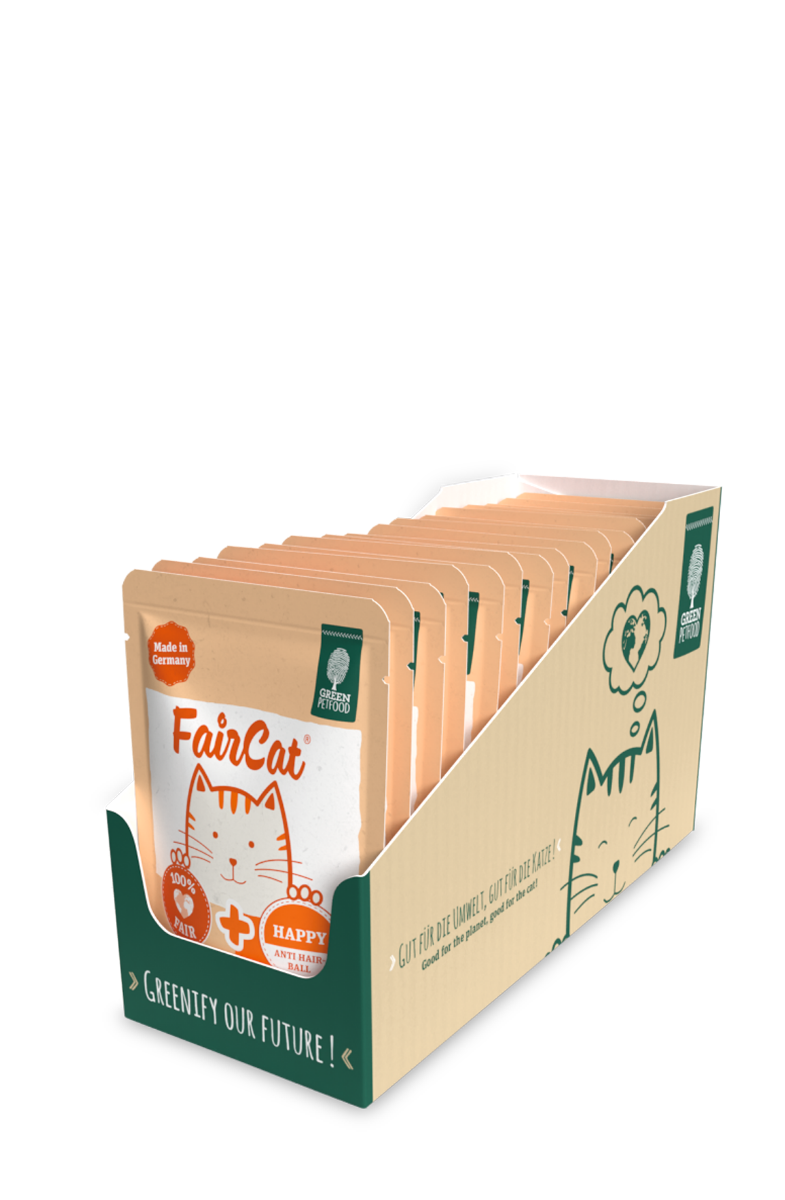 FairCat Happy  32 x 85 g Green Petfood® von Green Petfood