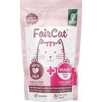 FairCat Nassfutterbeutel 8 x 85 g - Beauty von Green Petfood