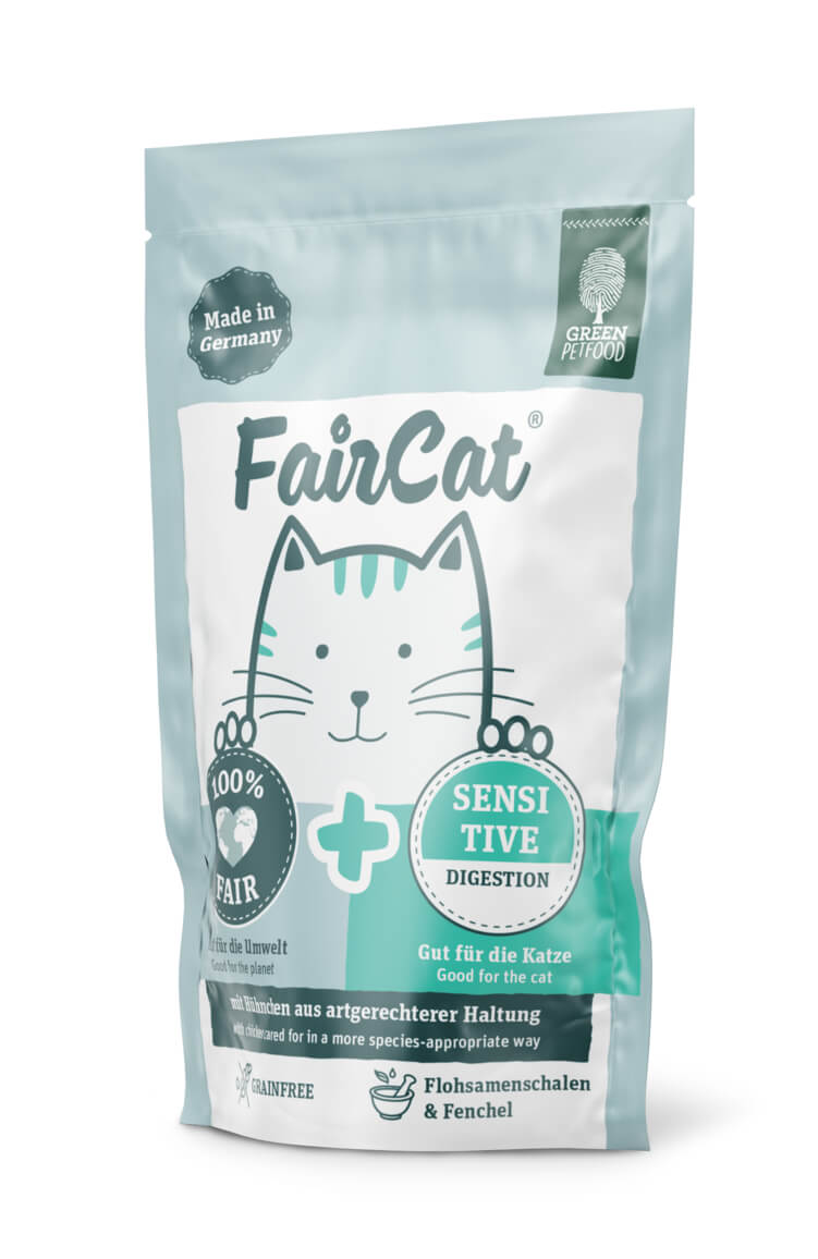 FairCat Sensitive 16 x 85 g von Green Petfood