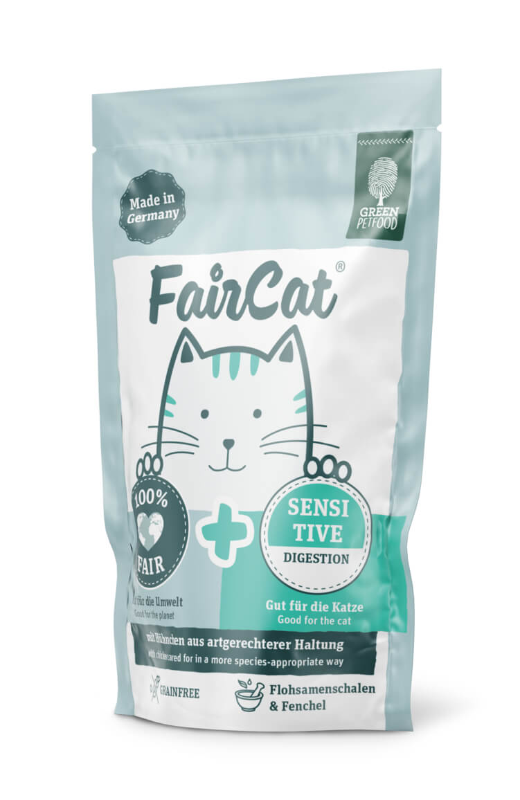 FairCat Sensitive 16 x 85 g Green Petfood® von Green Petfood