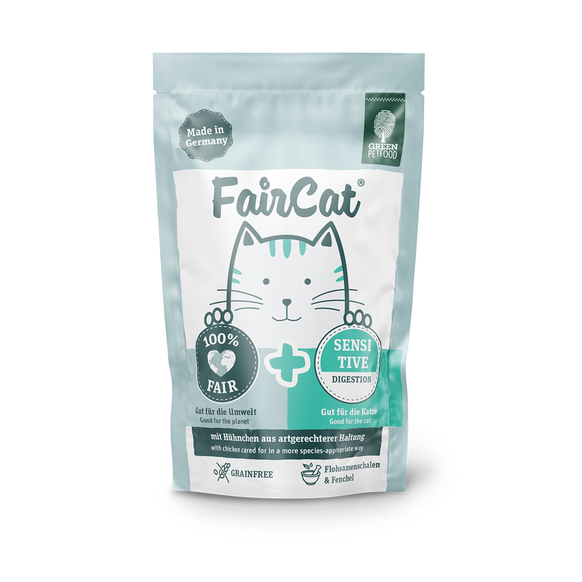 FairCat Sensitive 8x85g von Green Petfood