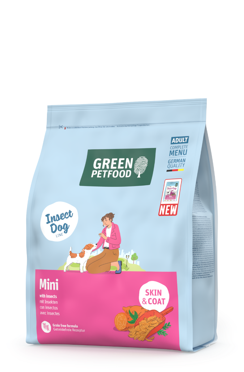 Green Petfood® Mini with Insects 5x 900g von Green Petfood