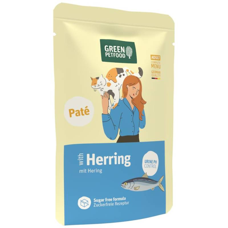 Green Petfood Adult Paté 8 x 85 g - Hering - Urine pH Control Green Petfood Adult Paté 8 x 85 g - Hering - Urine pH Control von Green Petfood