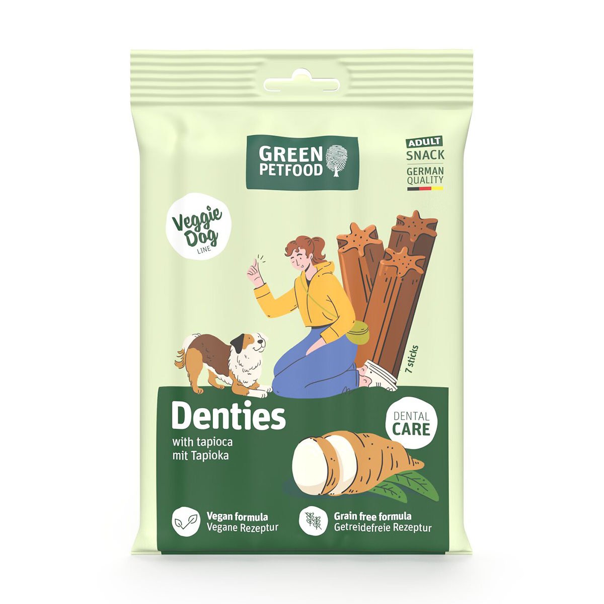 Green Petfood Denties with Tapioca 180g Green Petfood Denties with Tapioca 180g von Green Petfood