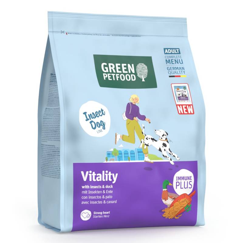 Green Petfood Dog Vitality mit Insekten - 900 g Green Petfood Dog Vitality mit Insekten - 900 g von Green Petfood