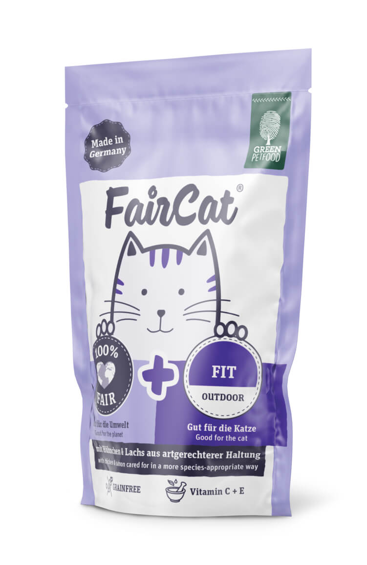 FairCat Fit 8 x 85 g Green Petfood® FairCat Fit 8 x 85 g Green Petfood® von Green Petfood
