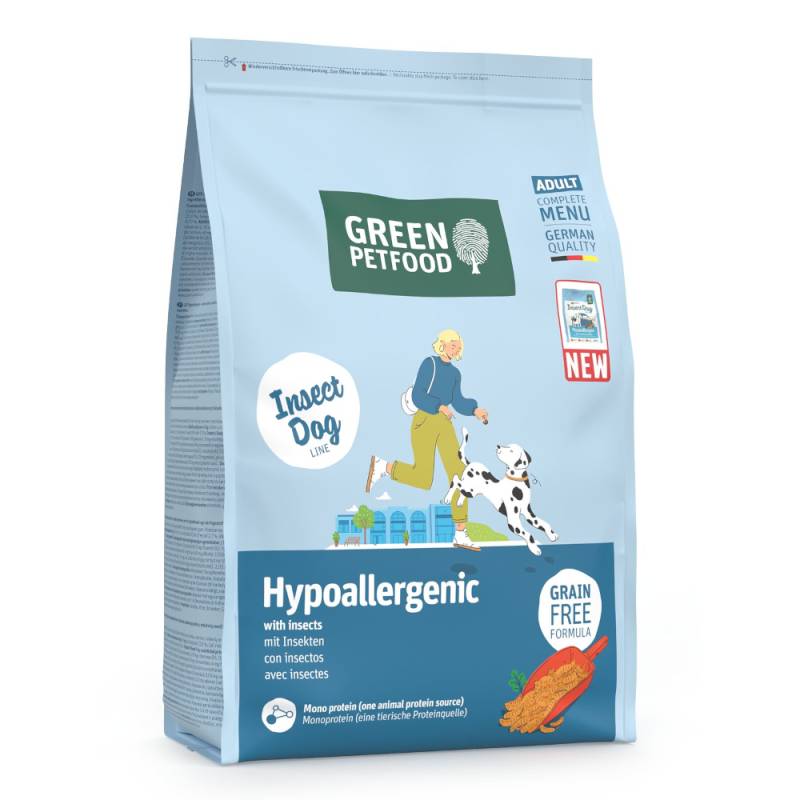 Green Petfood InsectDog Hypoallergenic mit Insekten - 3 kg von Green Petfood