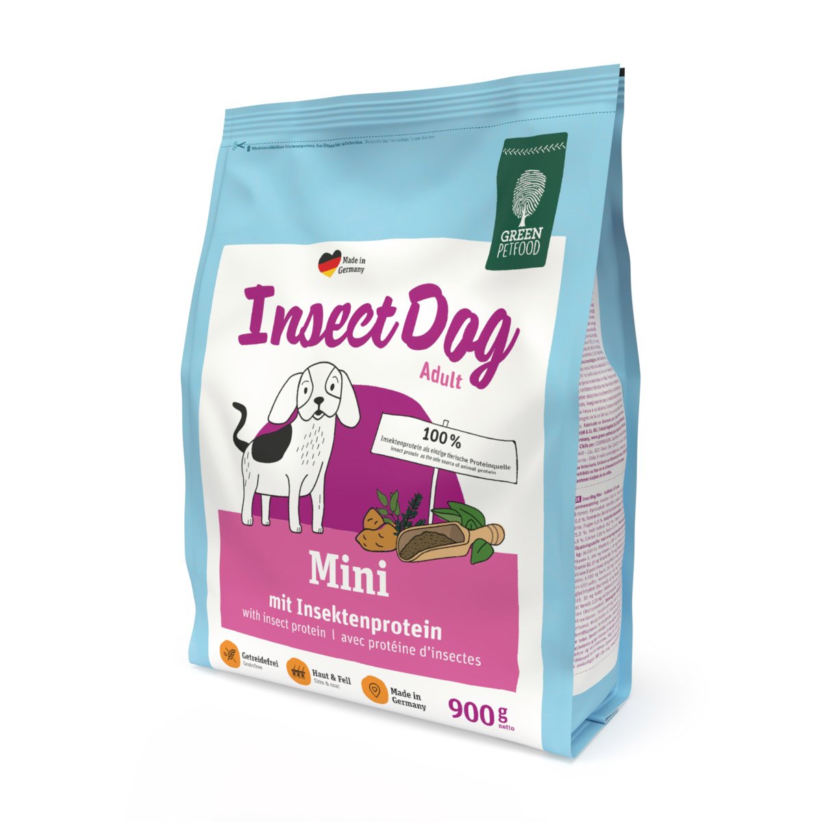 Green Petfood InsectDog Mini 900g Green Petfood InsectDog Mini 900g von Green Petfood