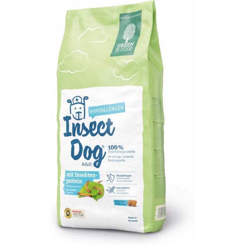 Green Petfood InsectDog hypoallergen - 10 kg (4,99 € pro 1 kg) von Green Petfood