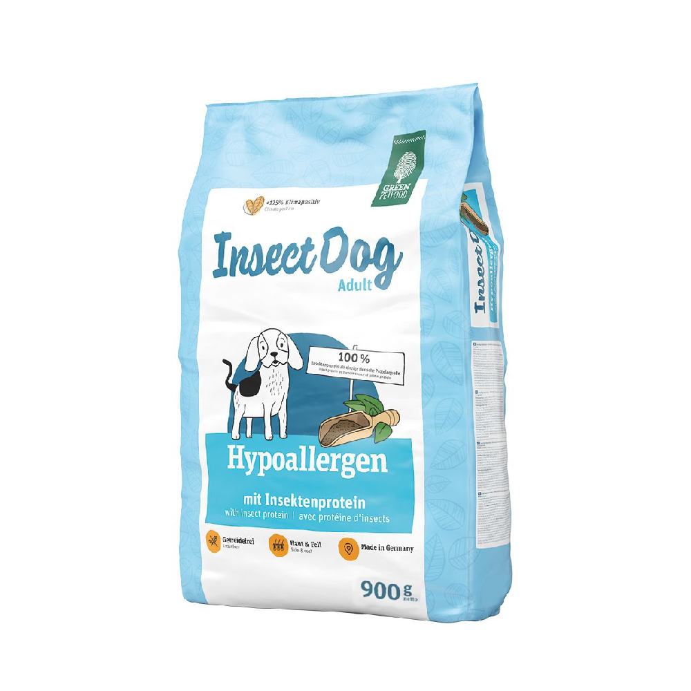 Green Petfood InsectDog hypoallergen - 900 g von Green Petfood