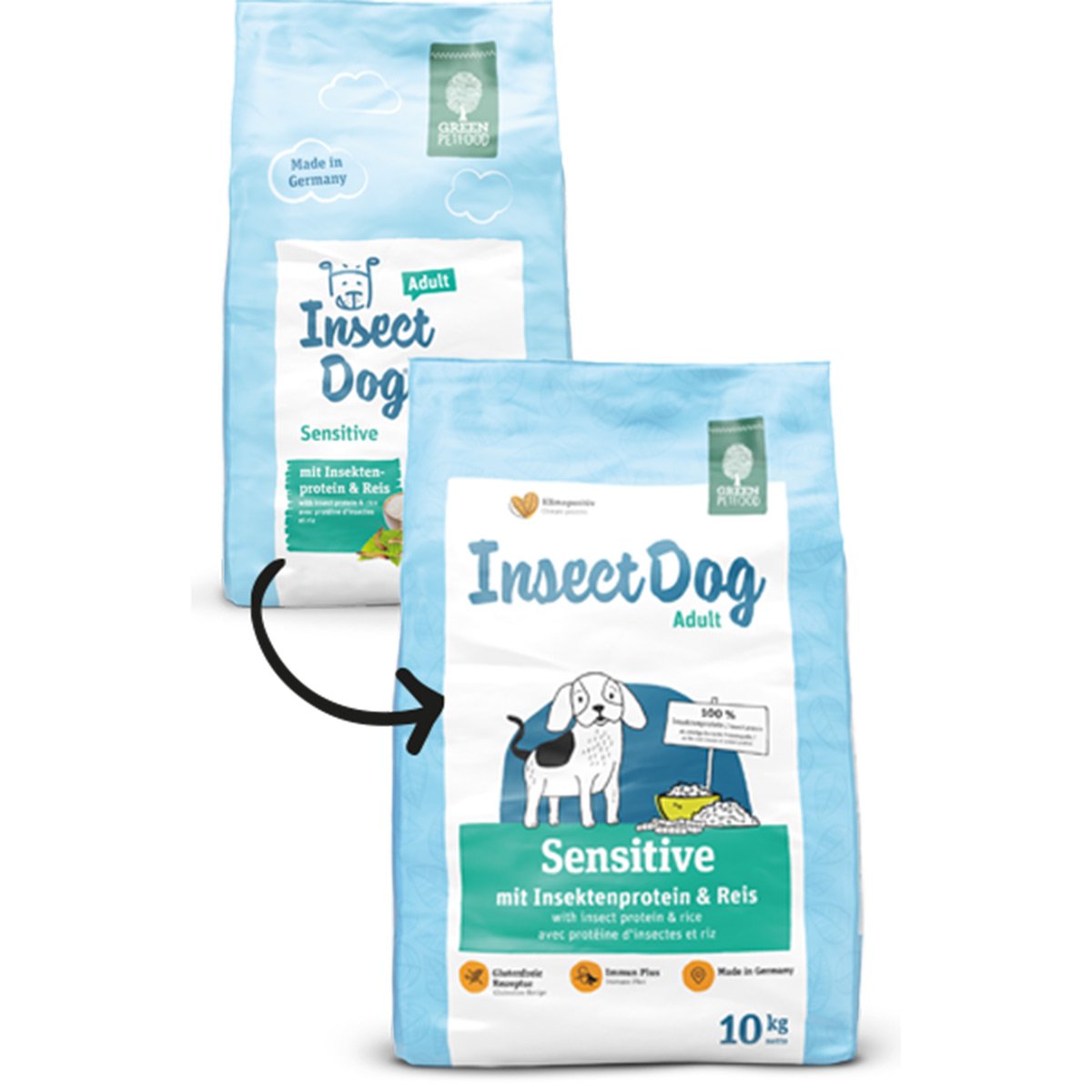 Green Petfood InsectDog sensitive 10kg von Green Petfood