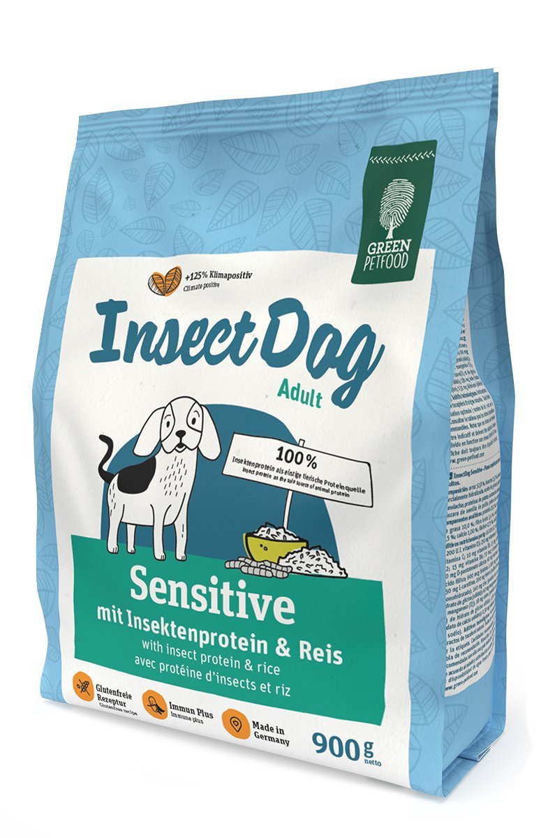 InsectDog sensitive 5 x 900 g Green Petfood® von Green Petfood