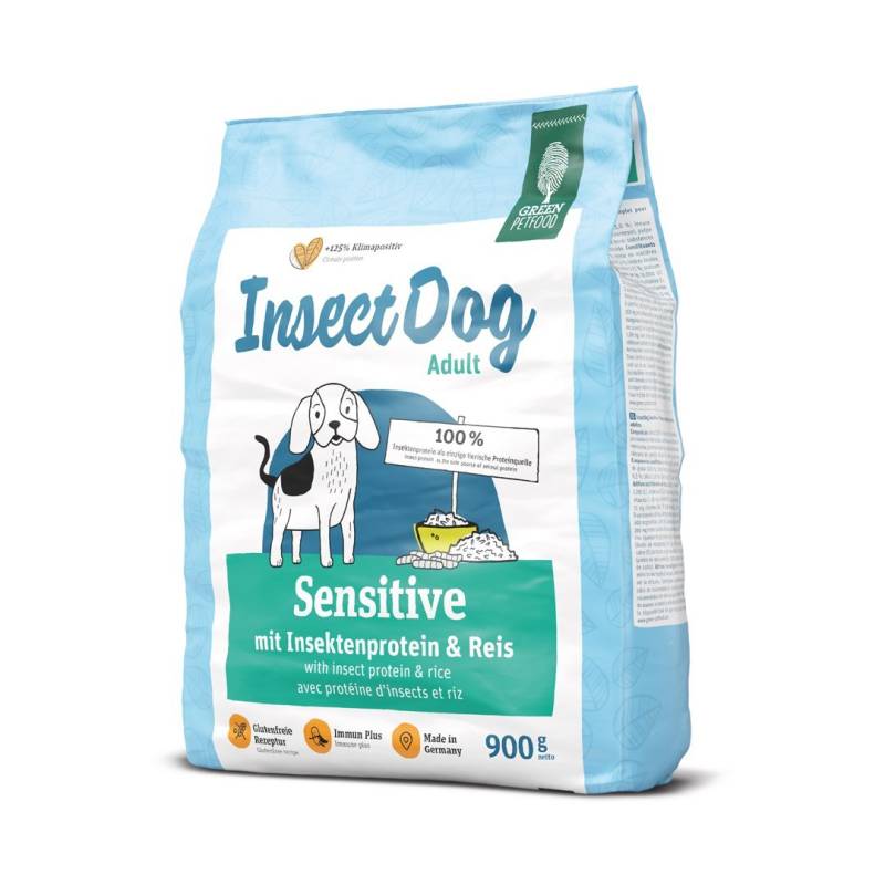 Green Petfood® InsectDog sensitive 900 g | Adult | Trockenfutter von Green Petfood