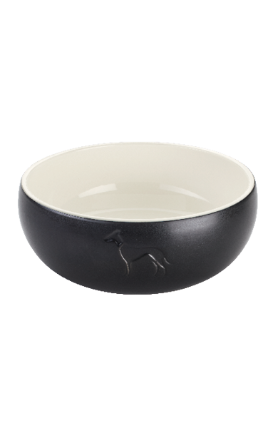 Keramik Napf Lund 1500 ml schwarz Green Petfood® von Green Petfood