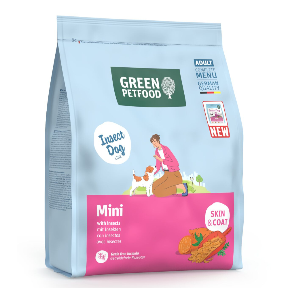 Green Petfood Mini mit Insekten - 900 g Green Petfood Mini mit Insekten - 900 g von Green Petfood