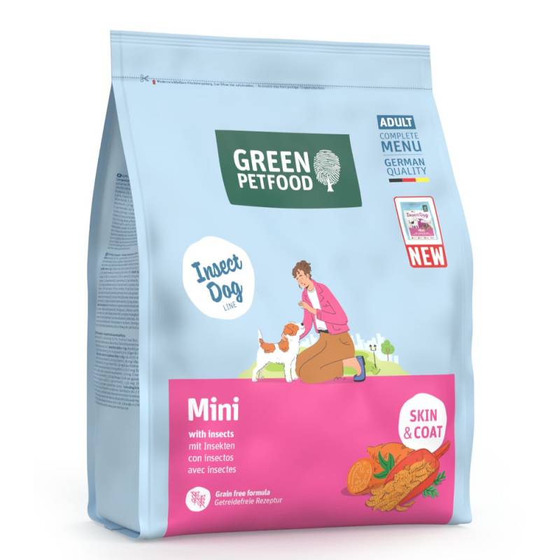 Green Petfood Mini mit Insekten - 900 g von Green Petfood