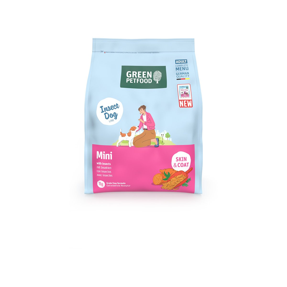 Green Petfood Mini with Insects 900g von Green Petfood