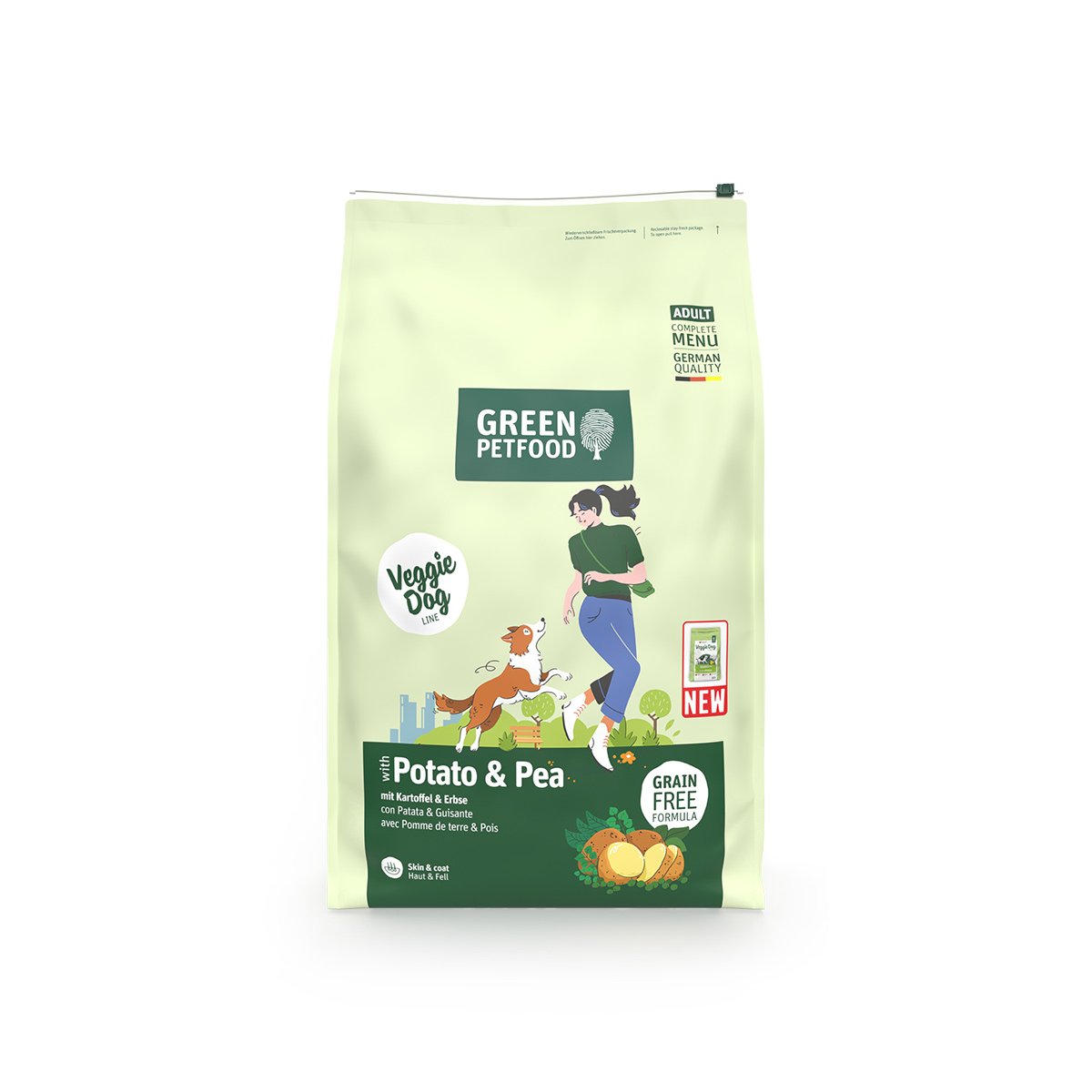 Green Petfood Potato & Pea 10 kg Green Petfood Potato & Pea 10 kg von Green Petfood