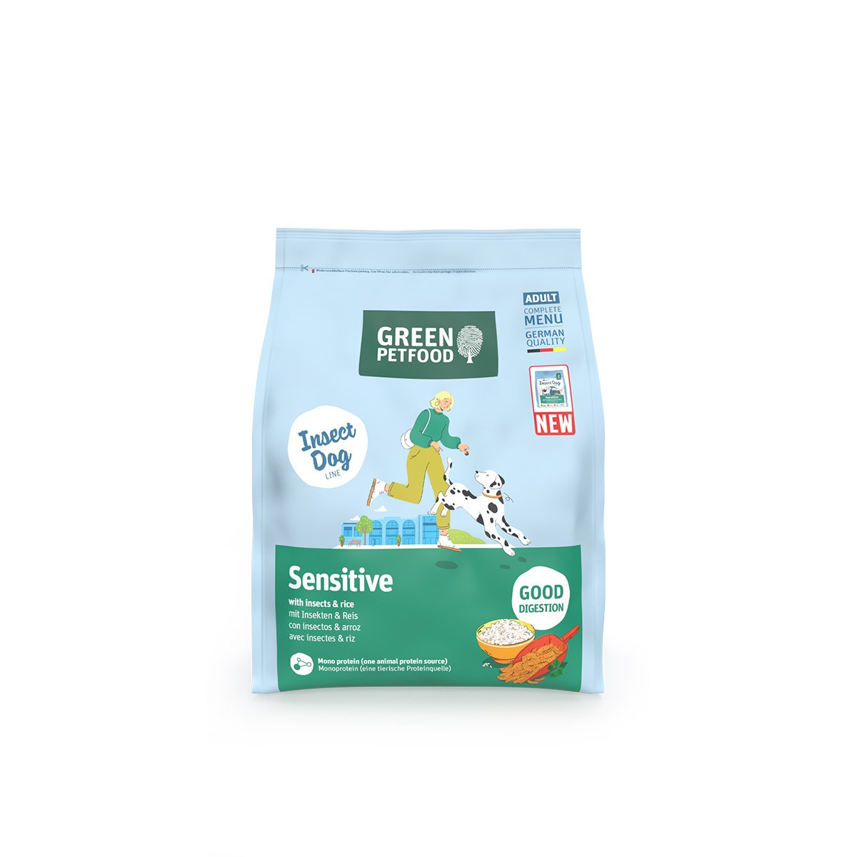 Green Petfood Sensitive Insects & Rice 5x900 g Green Petfood Sensitive Insects & Rice 5x900 g von Green Petfood