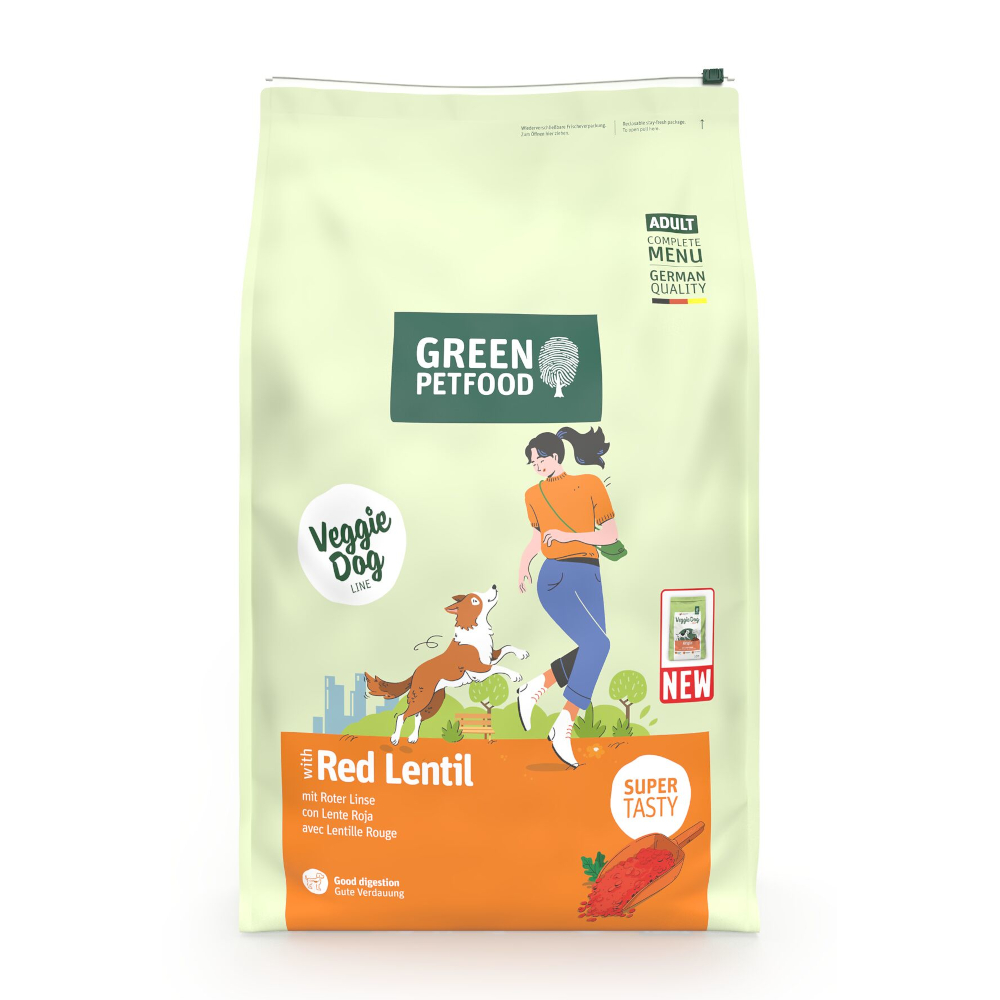 Green Petfood Veggie Dog mit Roter Linse - 10 kg Green Petfood Veggie Dog mit Roter Linse - 10 kg von Green Petfood