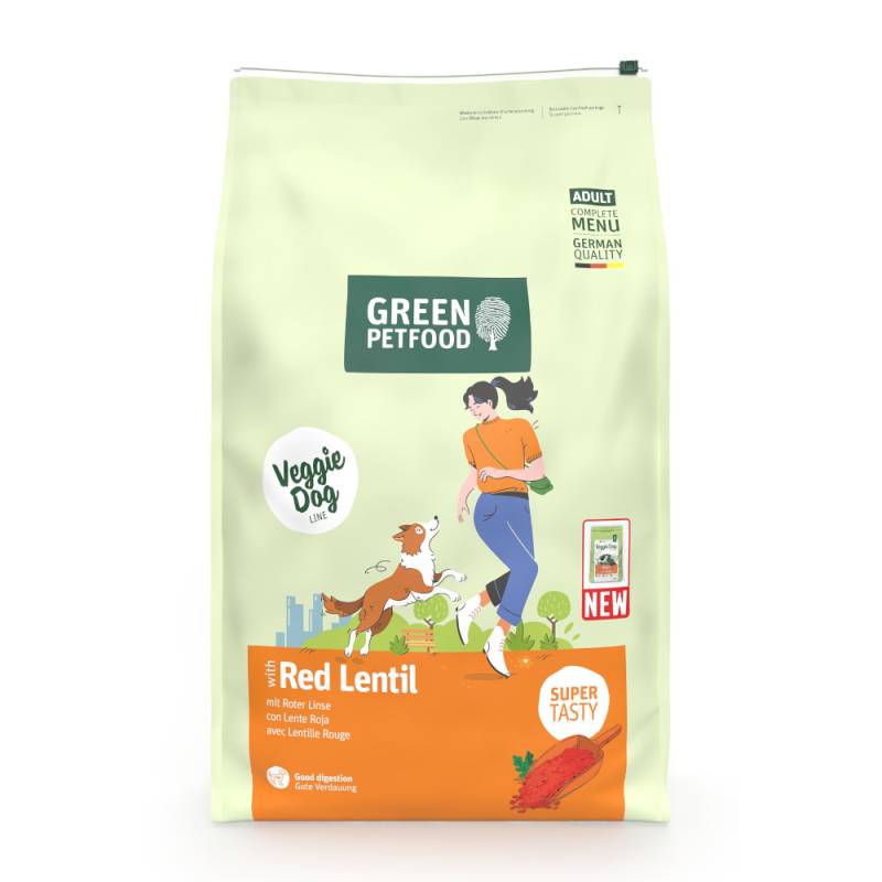 Green Petfood Veggie Dog mit Roter Linse - 10 kg von Green Petfood