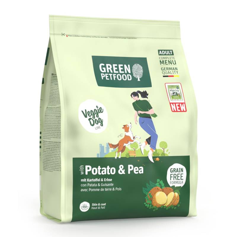 Green Petfood VeggieDog Grainfree Kartoffel & Erbse - 900 g Green Petfood VeggieDog Grainfree Kartoffel & Erbse - 900 g von Green Petfood