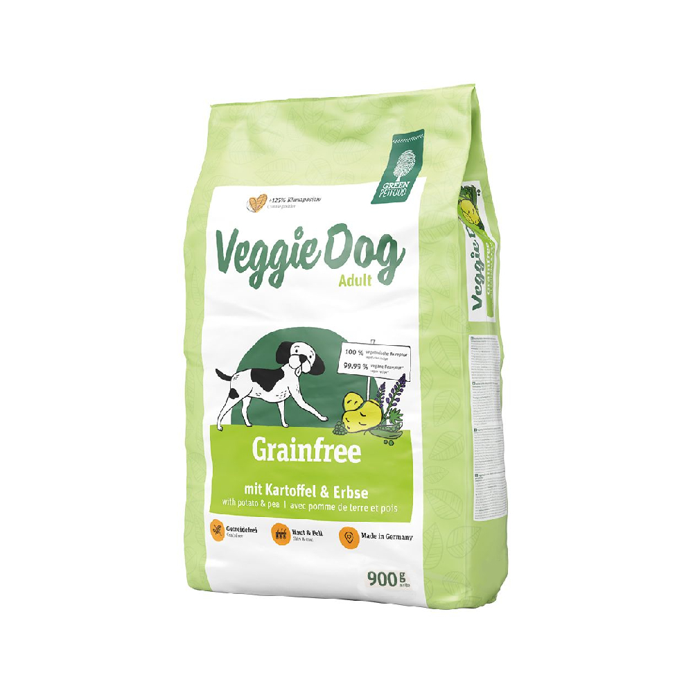 Green Petfood VeggieDog Grainfree - Sparpaket: 5 x 900 g von Green Petfood