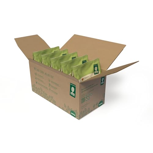 Green Petfood VeggieDog Origin (5 x 900 g) | Adult | Premium Trockenfutter für ausgewachsene Hunde | 100% vegetarisch mit roter Linse | weizenfrei | nachhaltiges Hundefutter trocken | 5er Pack von Green Petfood