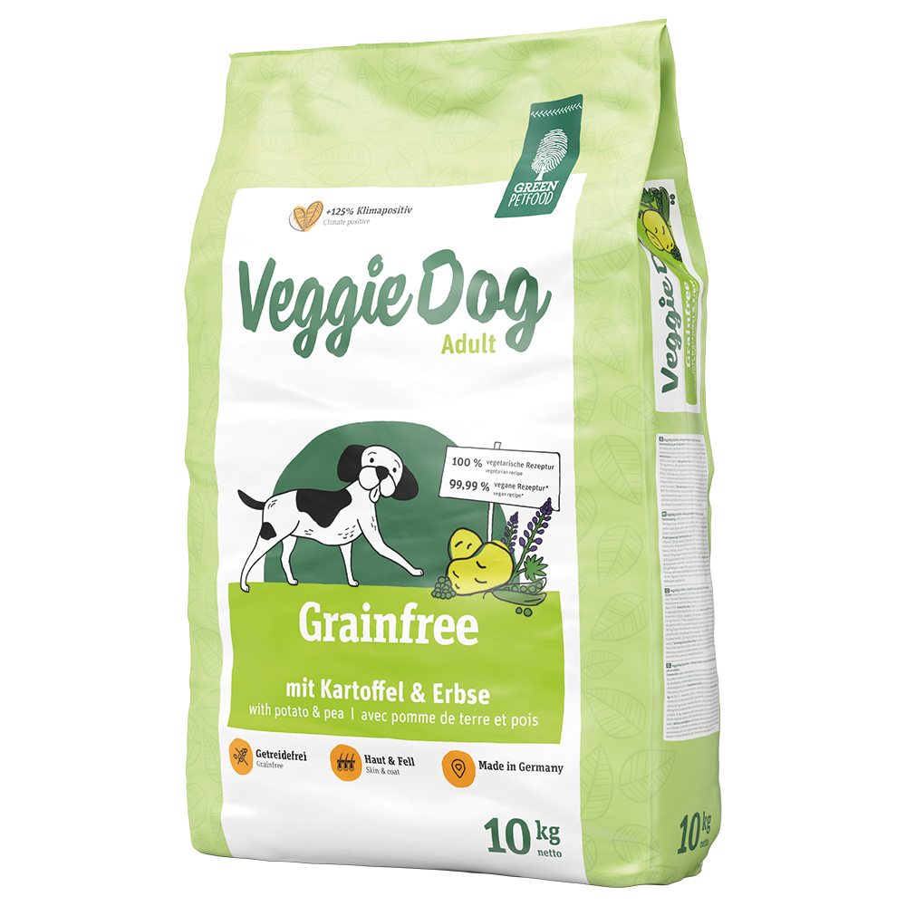 Green Petfood VeggieDog Grainfree - Sparpaket: 2 x 10 kg von Green Petfood