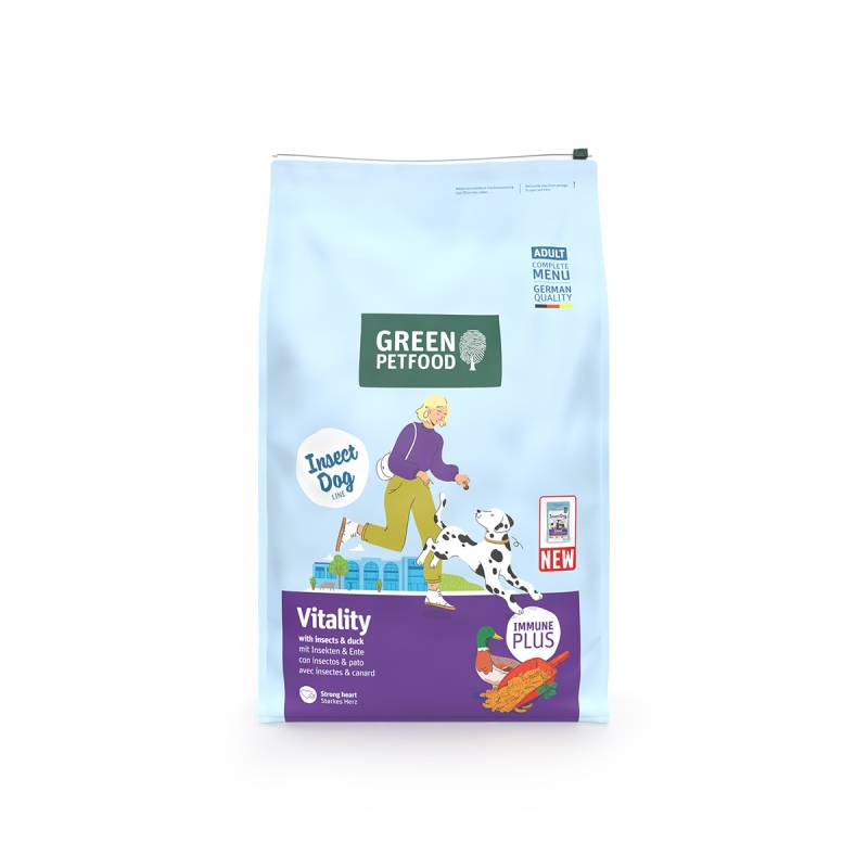 Green Petfood Vitality Insects & Duck 2x7,5 kg von Green Petfood