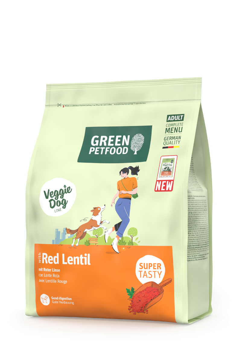 Green Petfood with Red Lentil 5x900g von Green Petfood