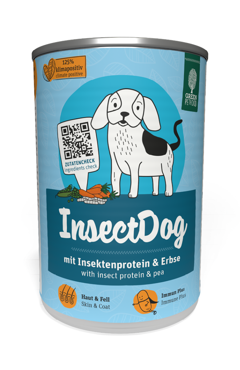 InsectDog Nassfutter 400 g InsectDog Nassfutter 400 g von Green Petfood