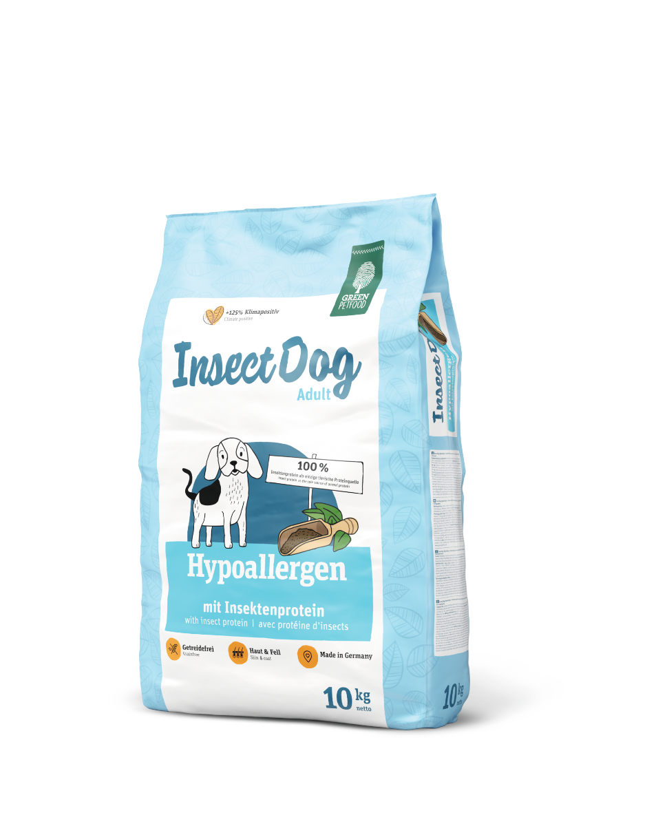 InsectDog hypoallergen 2 x 10 kg Green Petfood® von Green Petfood