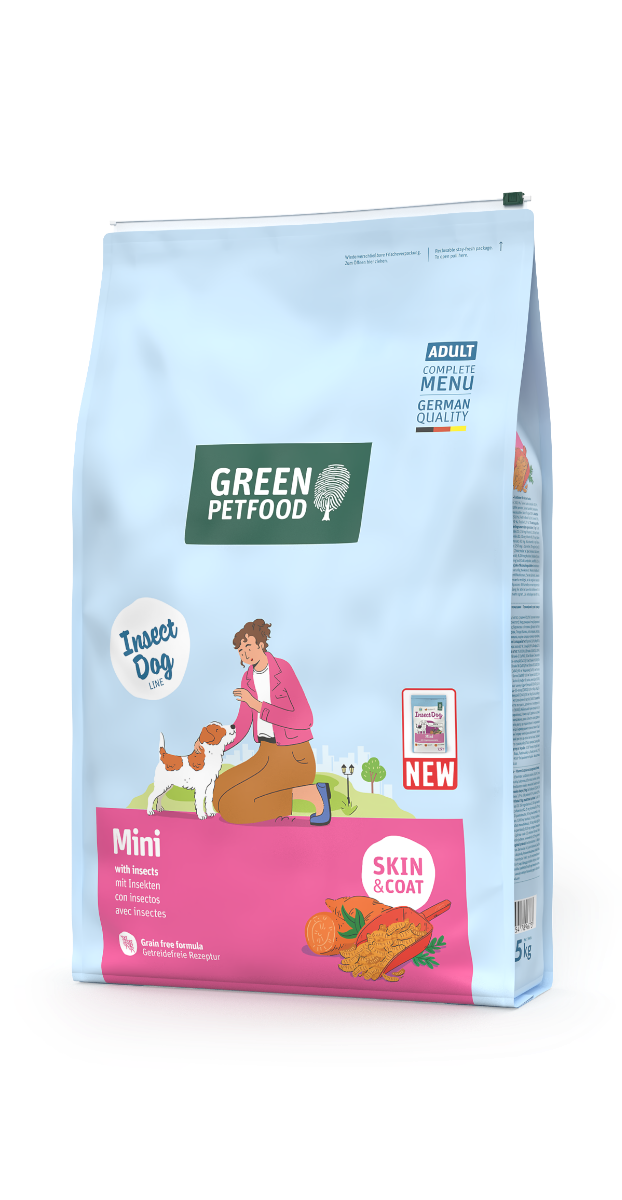 Mini with Insects 2x7,5kg Mini with Insects 2x7,5kg von Green Petfood