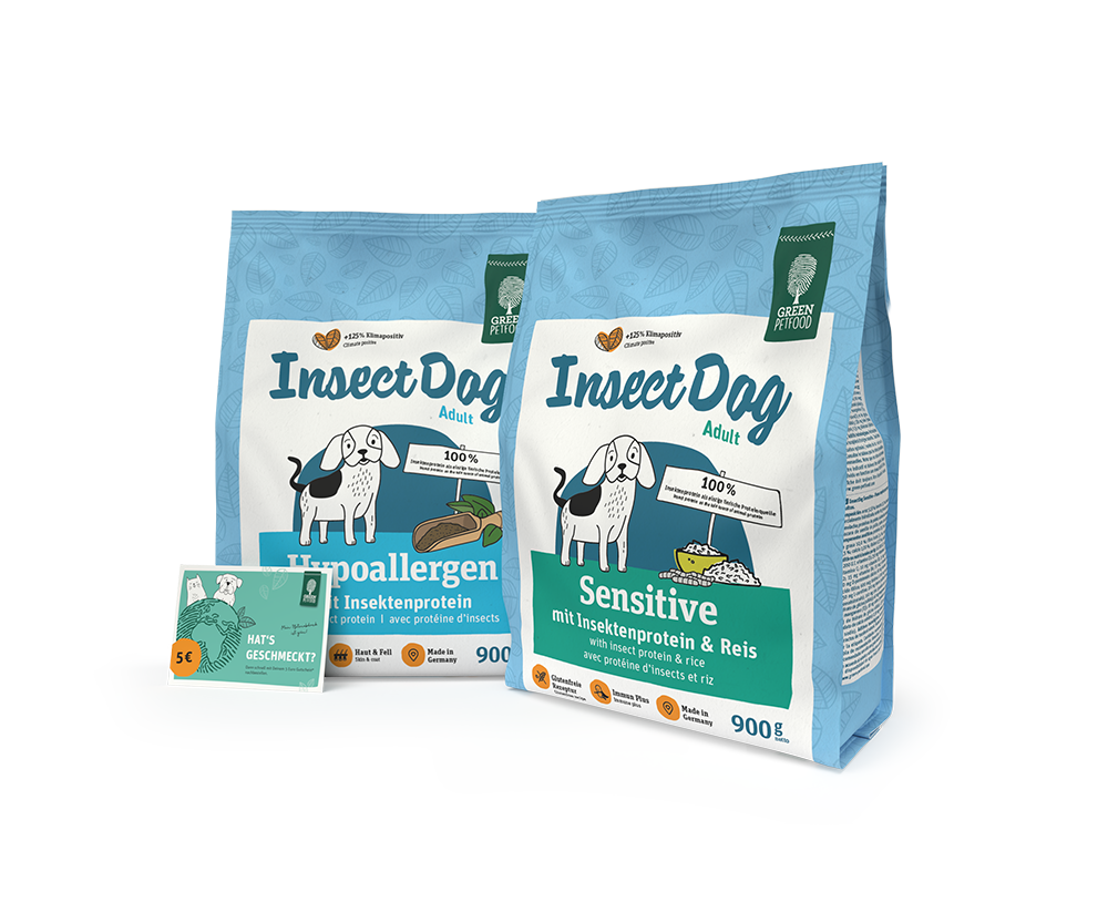Probierpaket InsectDog Green Petfood® von Green Petfood