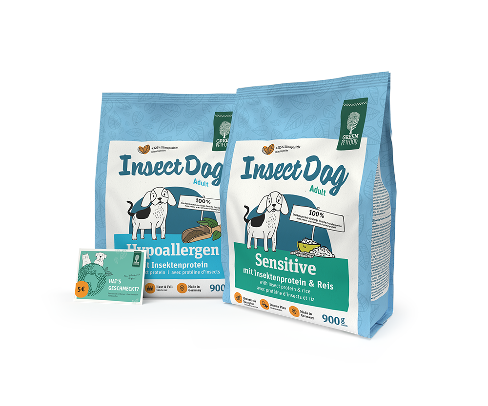 Probierpaket InsectDog von Green Petfood