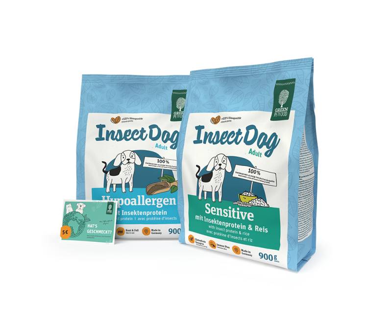 Probierpaket InsectDog von Green Petfood