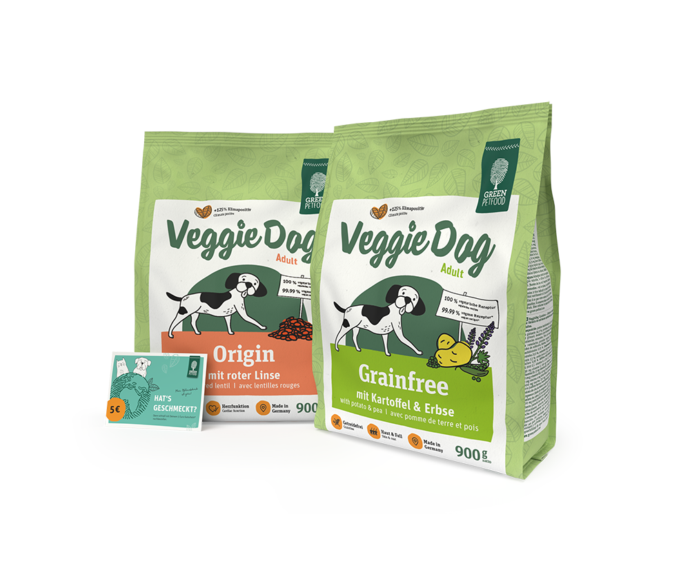 Probierpaket VeggieDog Green Petfood® von Green Petfood