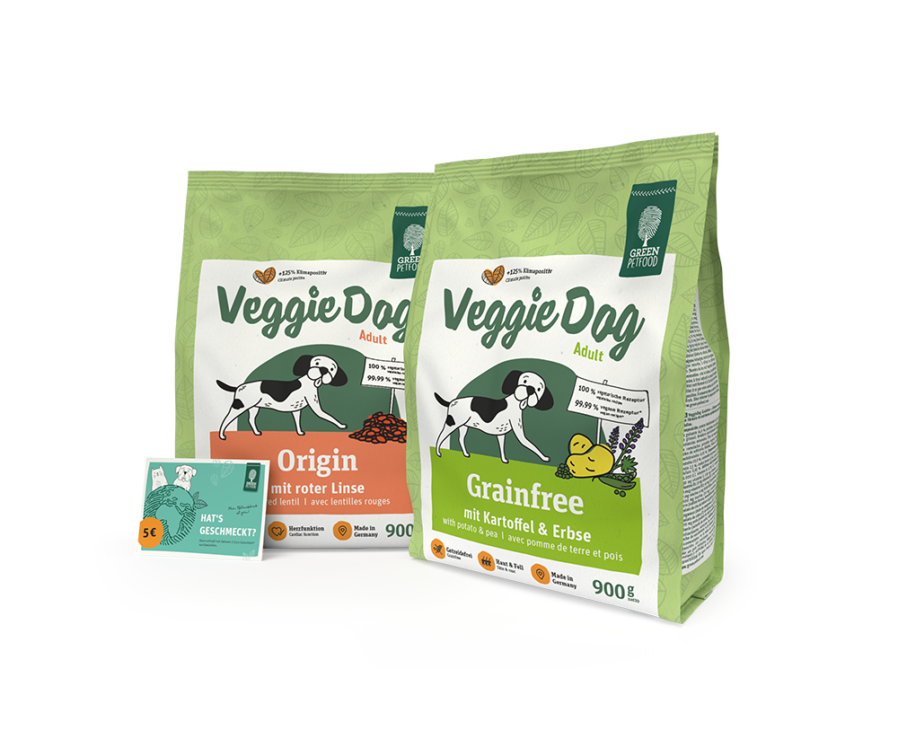 Probierpaket VeggieDog von Green Petfood