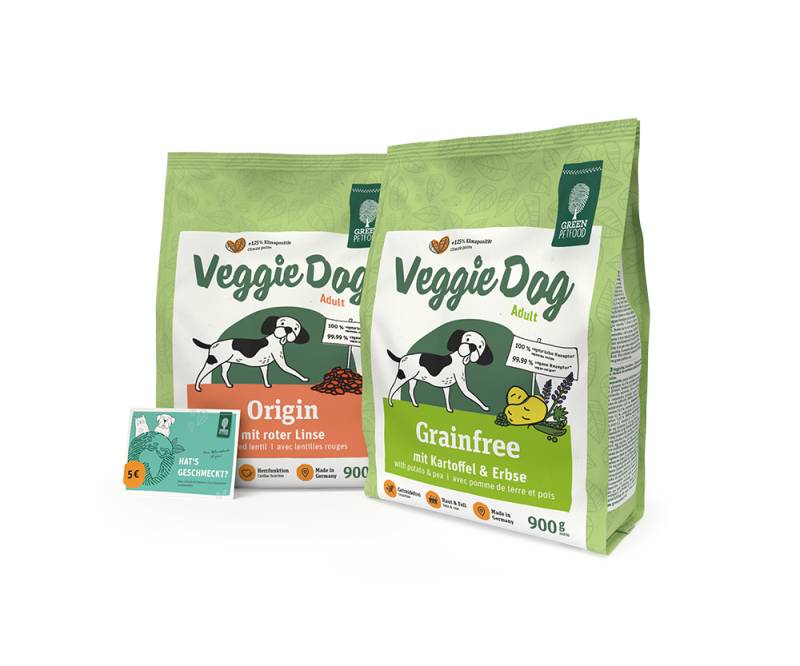 Probierpaket VeggieDog von Green Petfood