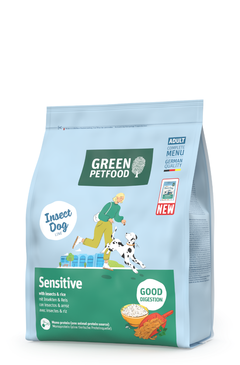 Sensitive with Insects & Rice 3kg von Green Petfood