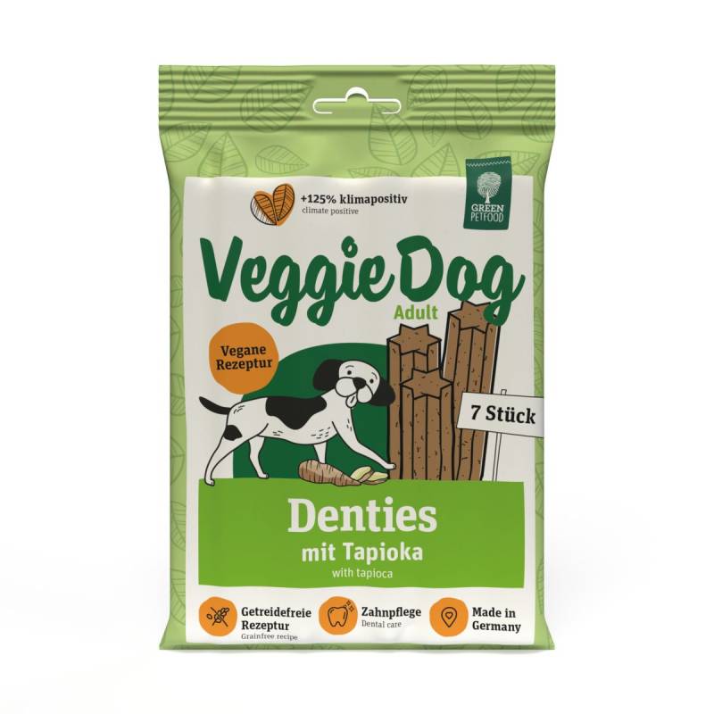 VeggieDog Denties 4x180g von Green Petfood