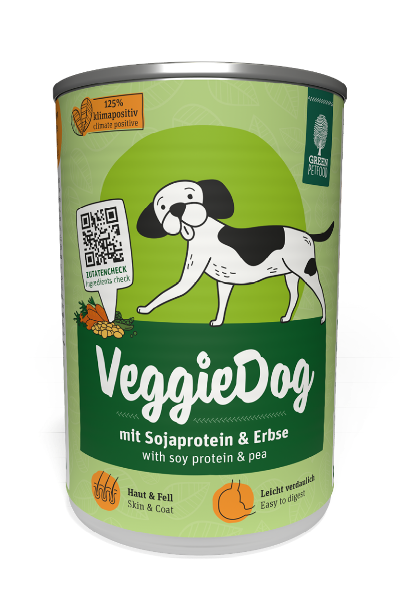 VeggieDog Nassfutter 400 g von Green Petfood