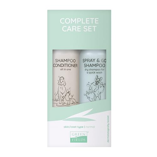 Greenfields Hundeshampoo Geschenk Set für Komplette Pflege - 2 x 250 ml, 4670 Greenfields Hundeshampoo Geschenk Set für Komplette Pflege - 2 x 250 ml, 4670 von Greenfields