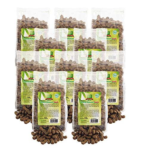 Greenhound Hundefutter mit Schwarzkümmelöl und spezieller Kräutermischung 3 x 250g für den Jundhund, adulten und Seniorhund 10 x 250 g von Greenhound