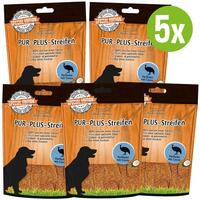 PUR Plus Streifen Perlhuhn + Kokos [5 x 100g] von Greenhound